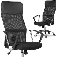 Sofotel 2100 Silla de oficina Sydney, de malla, negra