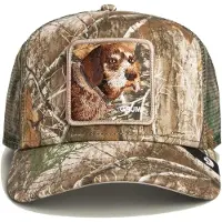 GOORIN BROS. Gorra 'Gorra goorin bros camuflaje perro realtree edge grump dog trucker cap' verde