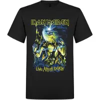 Iron Maiden Camiseta 'Live After Death T-Shirt' negro