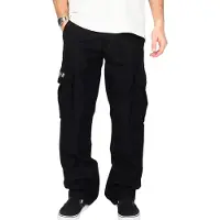 REELL Pantalón deportivo 'Pantalon reel negro ripstop cargo pant 6' negro