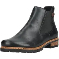 Rieker Botas de tobillo negro