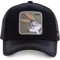 Capslab Gorra 'Gorra capslabs negra bugs bunny bordado frente visera curva' negro