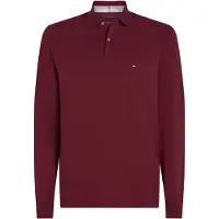 Tommy Hilfiger Camiseta '1985 REGULAR LS POLO' navy / rojo / burdeos / blanco