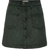 ONLY Falda 'ONLAmazing' verde oscuro