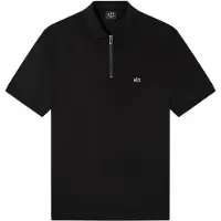 Armani Exchange para hombre. XM002372AF21936UC001 Polo Fabric negro (XL), Casual, Viscosa, Manga corta, outlet 2026.