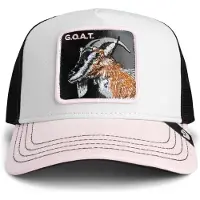 GOORIN BROS. Gorra 'Gorra goorin bros blanca cabra tricolor goat trucker cap 3' blanco