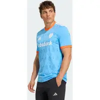 Adidas adidasCamiseta segunda equipación Federación Neerlandesa de Hockey L Blue Burst Hombre
