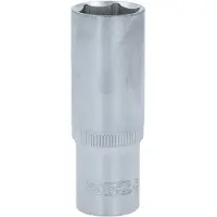 Ks Tools Llave de vaso hexagonal de 1/2", larga, de 13/16"