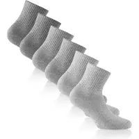 Rohner - Sport Quarter - Calcetines multifuncionales size 43-46, gris