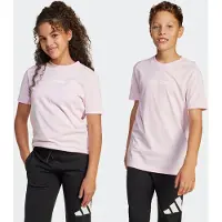 Adidas Camiseta funcional 'ESSENTIALS' rosa / blanco