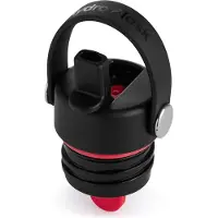 Hydroflask - Standard Mouth Flex Straw Cap - Tapa de cierre size One Size, negro