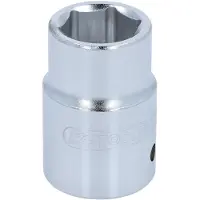 Ks Tools Llave de vaso hexagonal de 3/4 de pulgada, de tamaño corto, para tuercas de 7/8 de pulgada