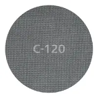 Wolfcraft , disco de lija con soporte de velcro, grano K120, diámetro 225 mm