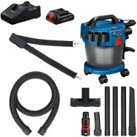 Bosch Aspiradora Industrial Gas 18v-10 L +1xpc18v 4.0ah+gal