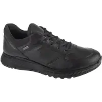 Ecco Zapatos con cordón 'Schnürschuh Herren 835304/01001 Echtleder in schwarz' negro