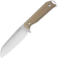 Kizer Cutlery Cuchillo Begleiter Fix AEB-L, Brown G-10