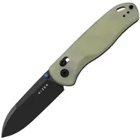 Kizer Cutlery Navaja Drop Bear Nitro-V, Glow In the Dark G-10, Black PVD