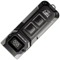 Nitecore TUP2 Classic Black, linterna llavero recargable, 1200 lúmenes