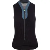 Q36.5 - Women's Jersey sleeveless L1 Pinstripe - Maillot de ciclismo sin mangas size S, negro