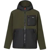 Regatta - Munro Hybrid Jacket - Forro polar size 13 Years, oliva/negro