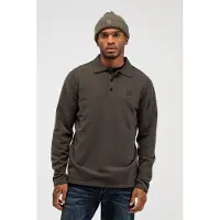 Butcher of Blue Clifton Polo Mocha Brown Talla: S | Manga Larga Outlet | Hombre | Marrón