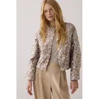 Summum Woman Jacket Bomber Leaves Jaquard Alpaca Talla: M | Bombers Outlet | Mujer