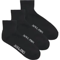 Jack & Jones Calcetines 'LEON' negro / blanco