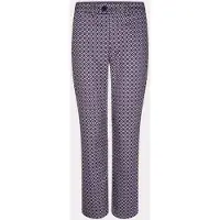 Esqualo Trousers Chino Graphic Earth Print Talla: 38 | Pantalones Formales Outlet | Mujer | Marrón