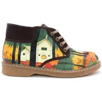 Goby Botas de tobillo 'lace up ankle shoes GKP101' mezcla de colores