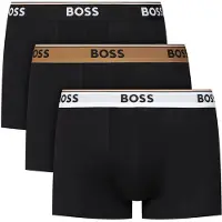 BOSS Calzoncillo boxer 'Power' brocado / negro / blanco