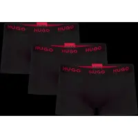 HUGO Calzoncillo boxer rojo / negro