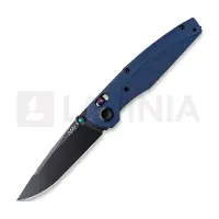 ANV Knives Navaja A100 BB - DLC Black Elmax - GRN, azul