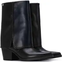 Xti para mujer. 14471601-NEGRO Botas 144716 negro (38), 3 a 5cm, Ninguno, Casual, outlet 2026.