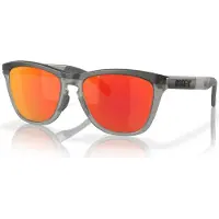 Oakley - Gafas de sol - Frogskins Range Matte Grey Smoke/Grey Ink Prizm Ruby - Negro