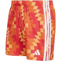 Adidas adidasBañador Football-Inspired Graphic 5-Inch L Ice Tangerine / White Hombre