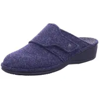 Finn Comfort Zapatillas de casa 'Hausschuh Damen 06550 416048 Filz in blau' azul