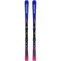 Salomon - Packs (esquí + fijaciones) - Equipe GS 12 + I12 GW 2027 de Madera - Talla 170 cm - Azul