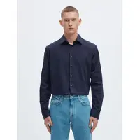 Selected Camisa azul noche
