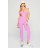Fabletics Sleek Seamless High-waisted Legging Electric Orchid Talla: 3X REG | Leotardos Outlet | Mujer | Magenta