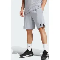 Adidas adidasPantalón corto Designed for Training Knit L 18 CM Halo Silver Hombre