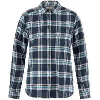 Fjällräven - Women's Övik Heavy Flannel Shirt - Camisa size XS, gris/azul