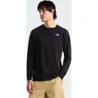 The North Face - Evolution Simple Dome Regular Long Sleeve - Camiseta de manga larga size L, negro