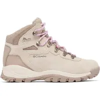 Columbia - Zapatillas de senderismo Mujer - Newton Ridge Plus Waterproof Amped Dark Stone Cosmos para Mujer de Cuero - Talla 40,5 - Beige