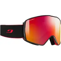 Julbo - Máscaras de esquí - Launcher Spectron HD 3 Black/Red de Silicona - Negro