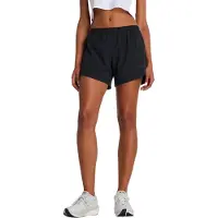 New Balance - Women's Run Essentials Short 5'' - Pantalones cortos de running size XS, negro/marrón