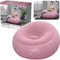 Bestway Silla Inflable Asiento Rosa Inflar Una Silla 75155
