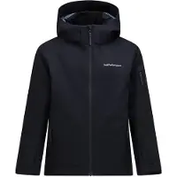 Peak Performance - Kid's Maroon Insulated Jacket - Chaqueta de esquí size 150, negro