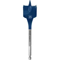 Bosch EXPERT, broca de fresado plana para uso profesional, autogiratoria, de 35 x 152 mm