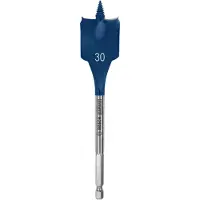 Bosch EXPERT, broca para fresar plana de corte rápido, 30 x 152 mm