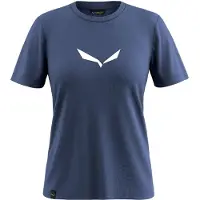 Salewa - Women's Solid Dri-Release S/S Tee - Camiseta de manga corta size 32, azul